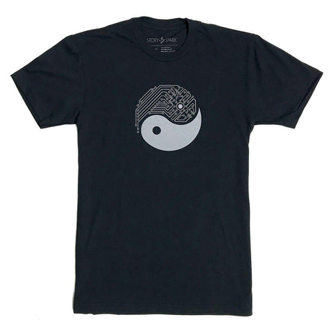 Yin Yang Tech T-Shirt by STORY SPARK