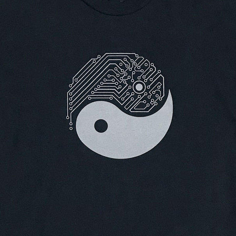 Yin Yang Tech T-Shirt by STORY SPARK