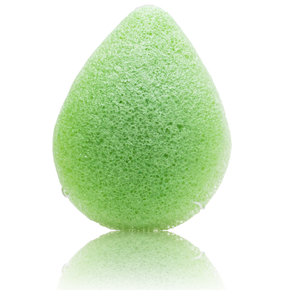 Green Tea Konjac Exfoliating Sponge by Skinergy Beauty