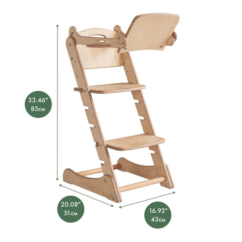 Growing Chair for Kids – Beige by Goodevas