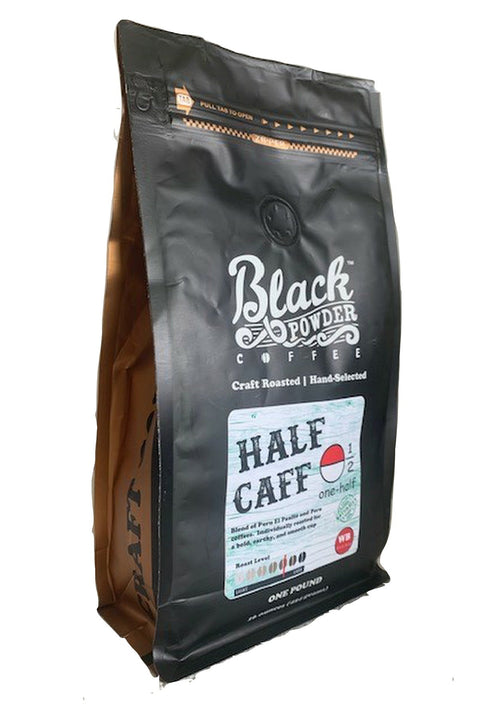Half Caf | Blend of Peru SWP Decaffeinated & Peru FTO | Naturally Grown by Black Powder Coffee