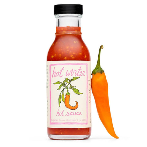Hot Winter Hot Sauce Bulgarian Carrot (Hottest) - 12 x 6oz by Farm2Me