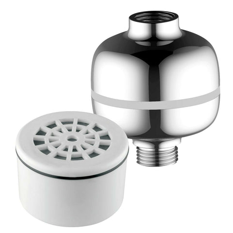HotelSpa Multi-Setting Shower Head Combo with 3-Stage Shower Filter by Quality Home Distribution