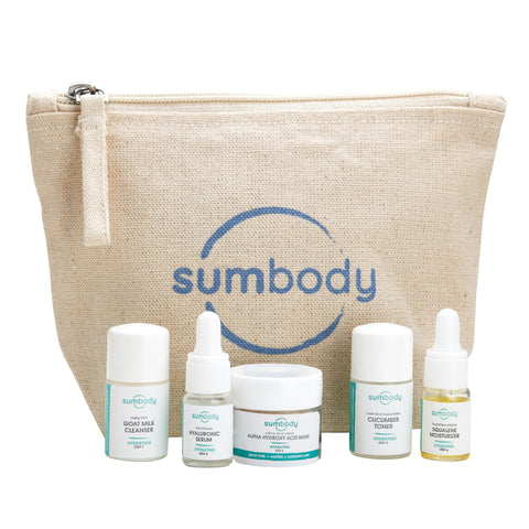 5 Steps to Perfect Skin Hydrating Mini Kit by Sumbody Skincare