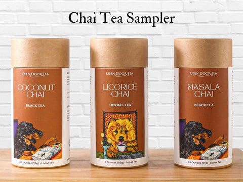 Chai Tea Sampler by Open Door Tea