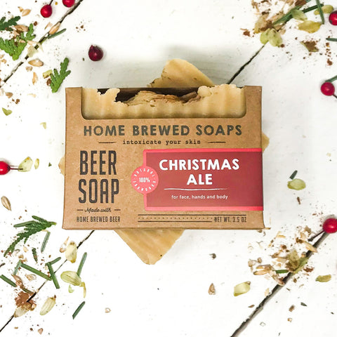 Christmas Ale Beer Soap - Soap for Men by Home Brewed Soaps