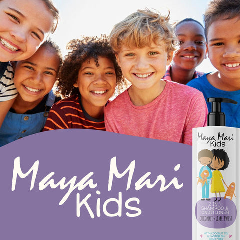 Maya Mari Kids Curl Conditioning Kit 2 -Piece Set - Kids 2-in-1 Shampoo and Conditioner and Curl Cream by  Los Angeles Brands