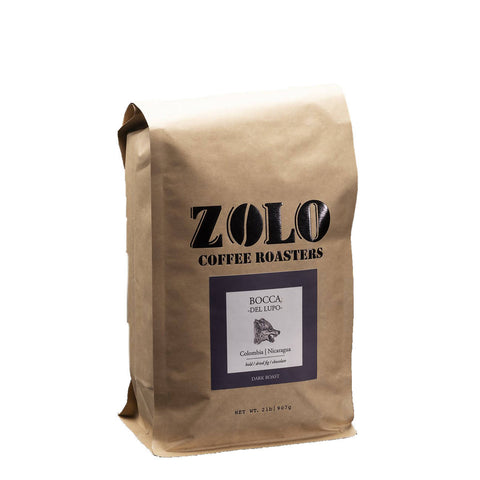 Bocca Del Lupo Coffee Beans (Dark Roast) Bags - 2 LB by Farm2Me