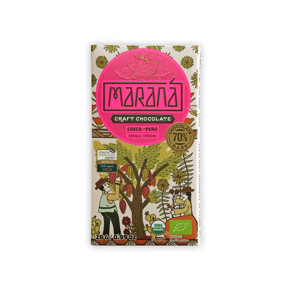 Marana Mini Chocolate Bars by Farm2Me
