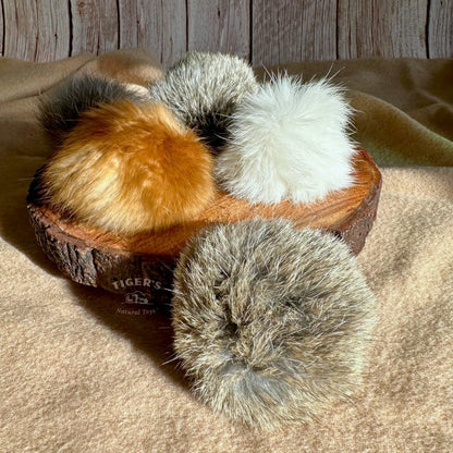 Rabbit Fur Cat Toy, Pom Pom Cat Toy, Fur Balls