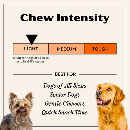Beef Cheek Chips for Dogs, All Natural Dog Treats
