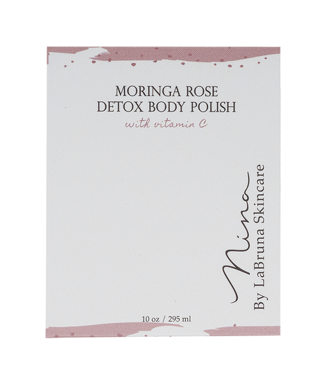 Moringa Rose Detox Body Polish with Vitamin C by LaBruna Skincare