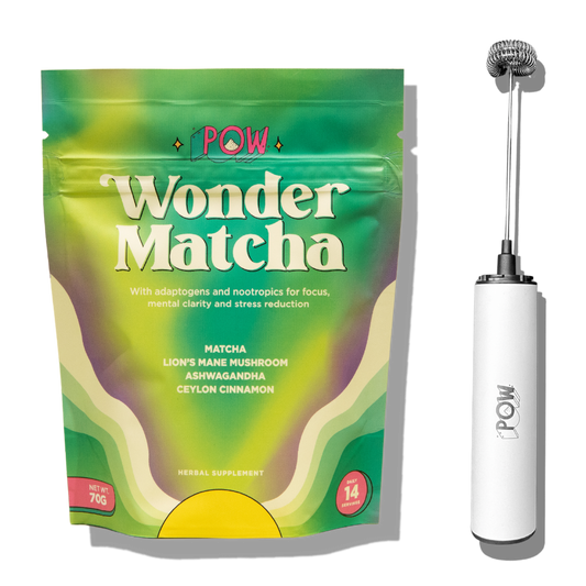 Wonder Matcha + Whisk Bundle (Save 15%) by Pow