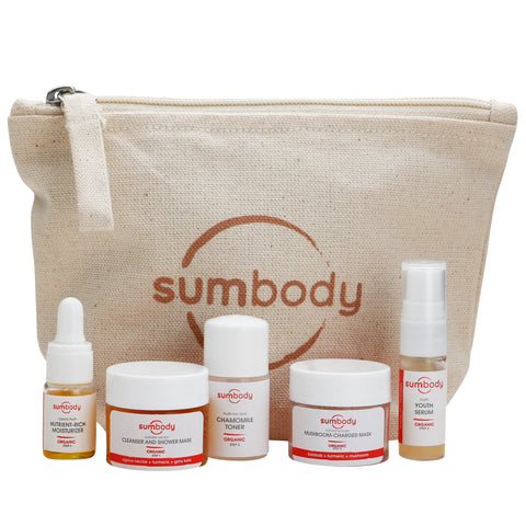 5 Steps to Perfect Skin Organic Mini Kit by Sumbody Skincare