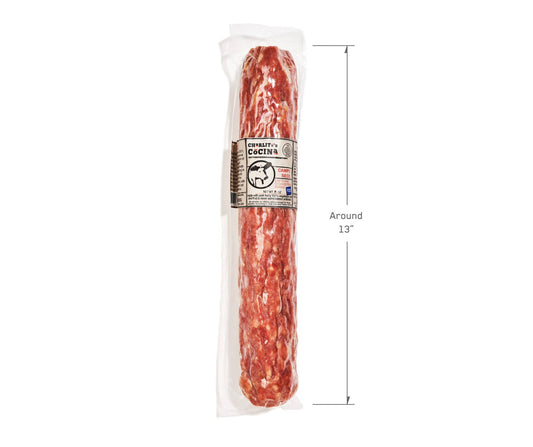 Charlito’s Cocina Campo Seco - Foodservice Dry Cured Country-Style Salamis - 6 x 1.5 LB by Farm2Me