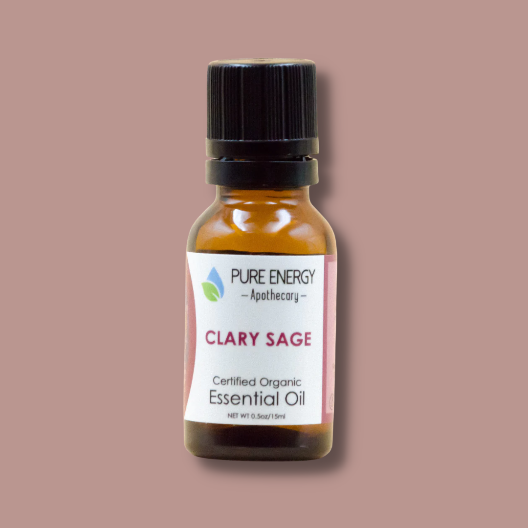 Essential Oil - Clary Sage 15ml (0.5oz) by Pure Energy Apothecary
