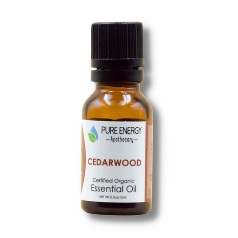 Essential Oil - Cedarwood 15ml (0.5oz) by Pure Energy Apothecary