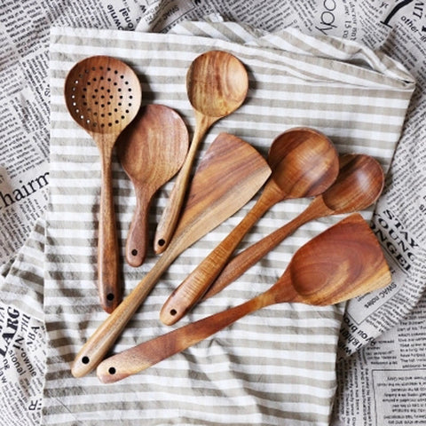 Eco-Friendly Wooden Cooking Utensils by Faz