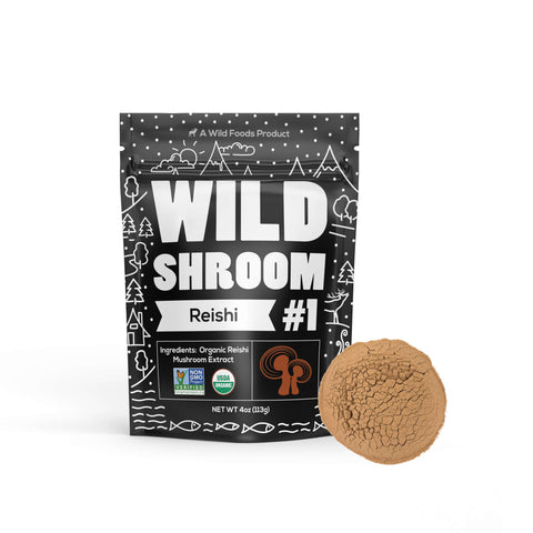 Shroom #1 Reishi Mushroom Extract 10:1 by Wild Foods