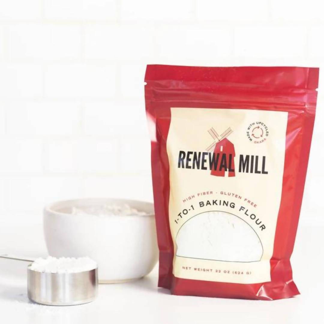 Renewal Mill - Upcycled 1-to-1 Gluten Free Baking Flour - 6 x 22oz by Farm2Me