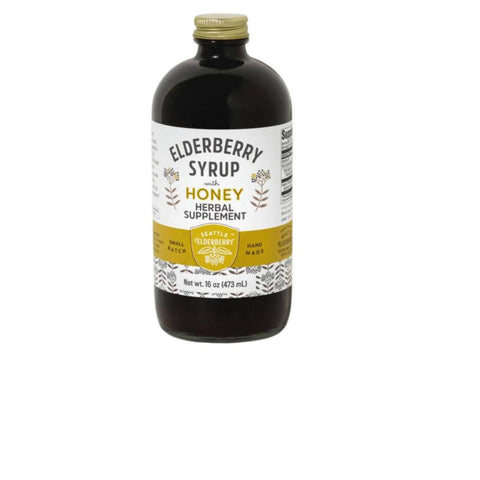 Elderberry Syrup with Honey - 6 x 16oz by Farm2Me