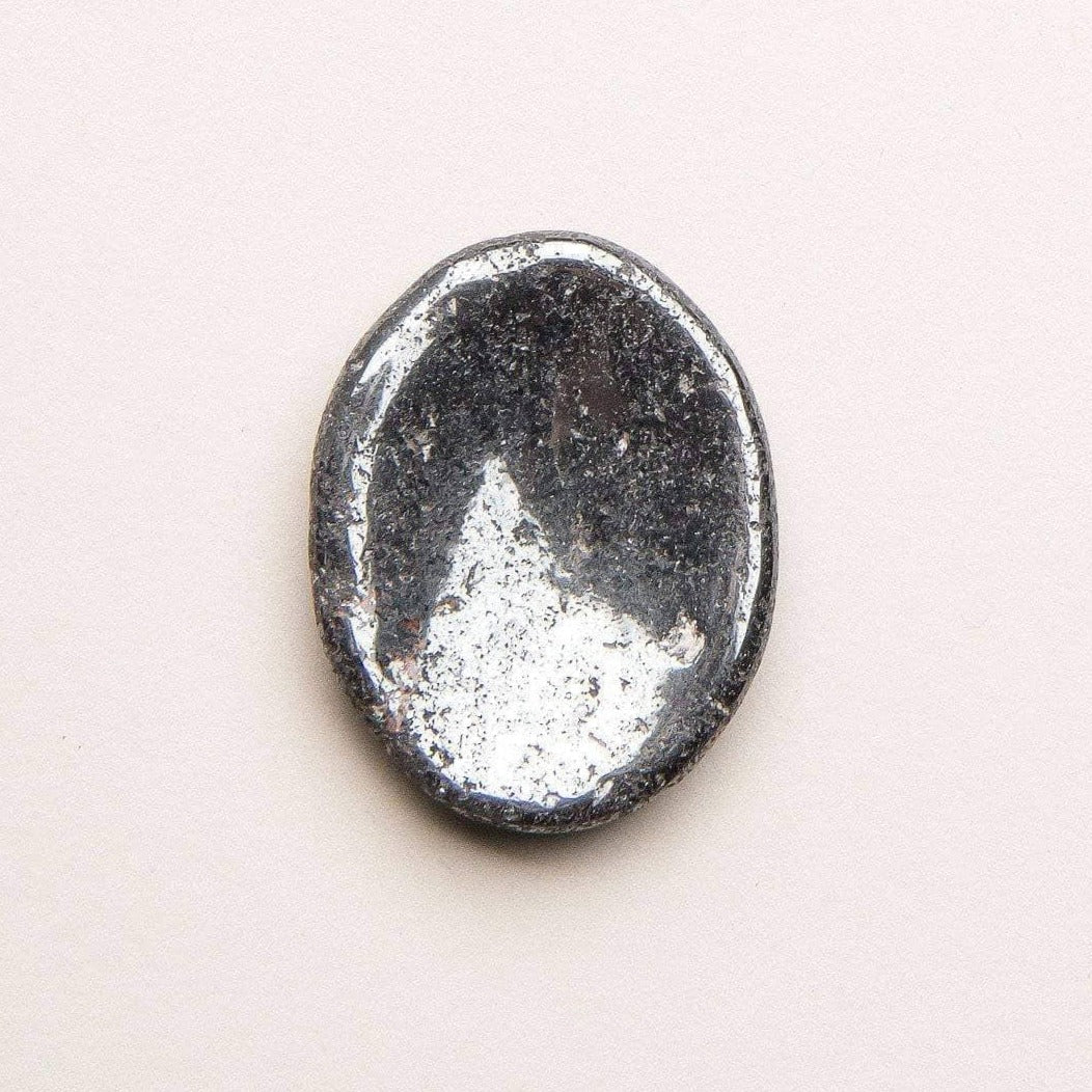 Hematite Worry Stone by Tiny Rituals