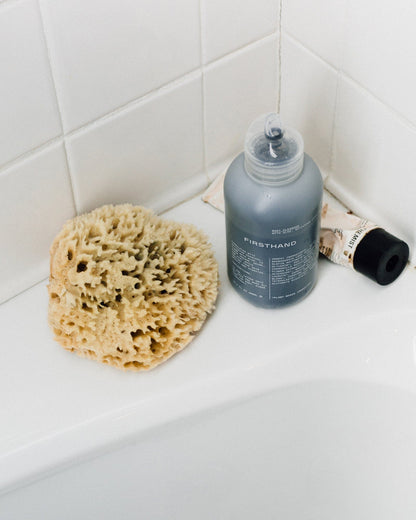 The Clean Body Set: Body Cleanser + Natural Sponge by Firsthand Supply