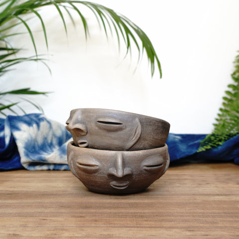 Succulent Face Planter by Wool+Clay