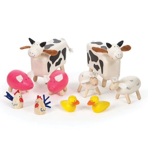 Farm Animals by Bigjigs Toys US