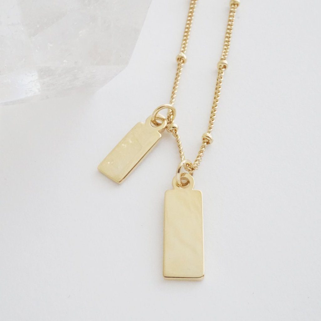 Tag Together Necklace - Final Sale by Honeycat