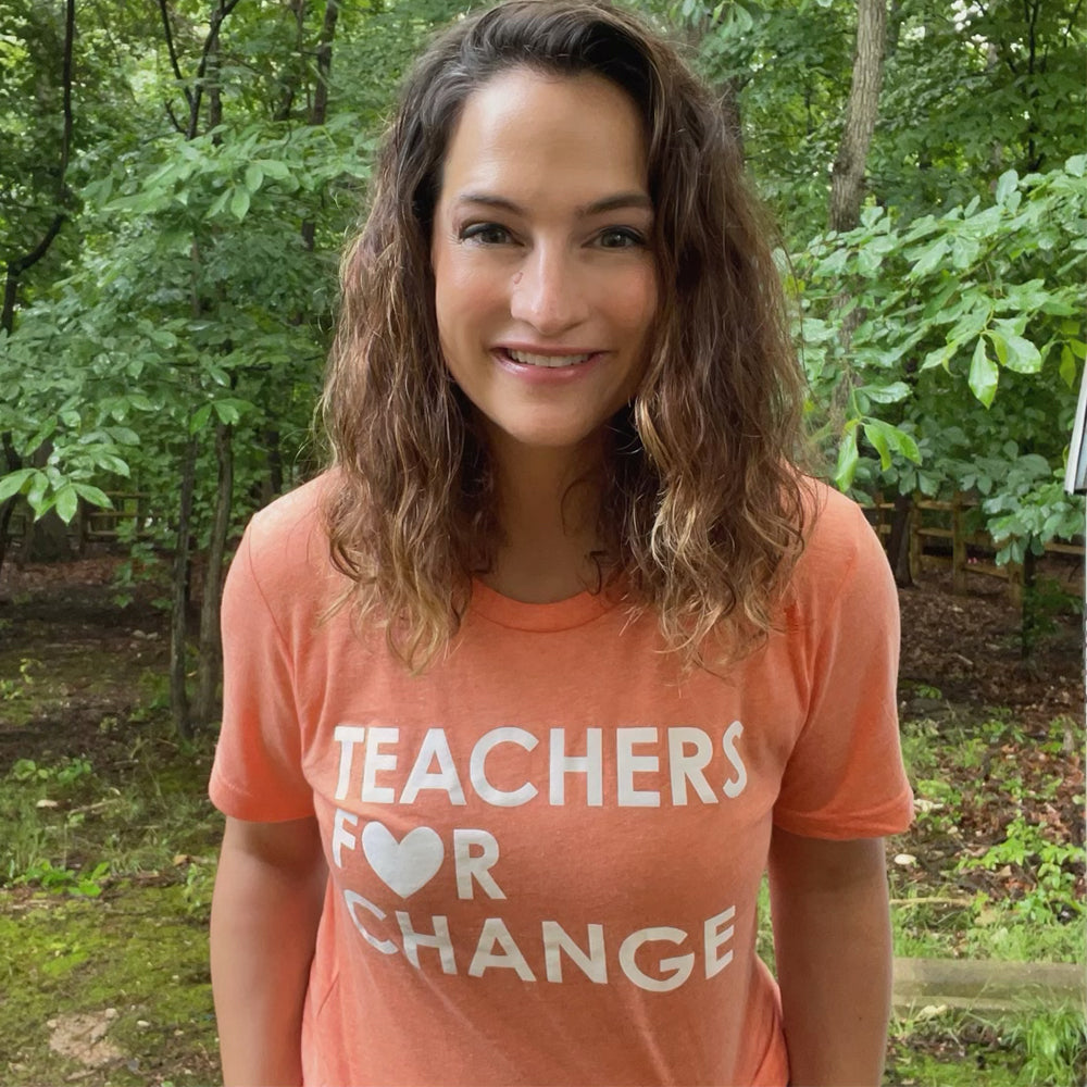 Teachers for Change Classic Tee by Kind Cotton