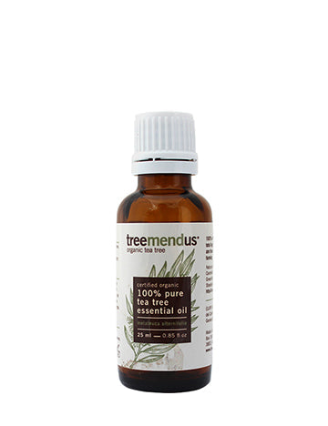 Organic Tea Tree Essential Oil (Melaleuca Alternifolia) 25ml by SOiL Organic Aromatherapy and Skincare