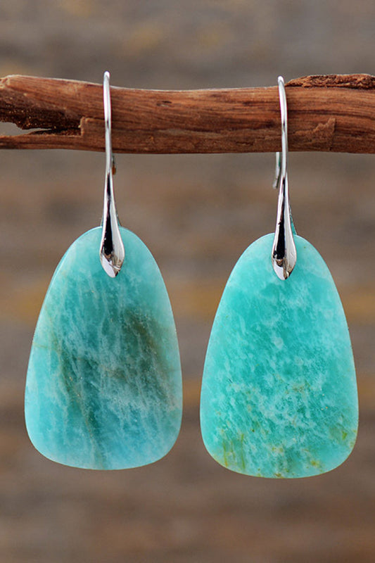 Natural Stone Dangle Earrings by Tropical Seas Clothing