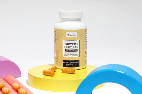 Turmeric Curcumin w/BioPerine (Premium Strength) by Vita Organics