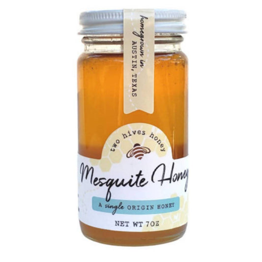 Mesquite Honey Jars - 12 Jars x 7oz by Farm2Me