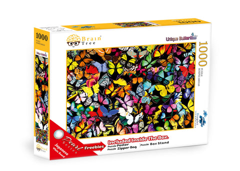 Unique Butterflies Jigsaw Puzzles 1000 Piece by Brain Tree Games - Jigsaw Puzzles