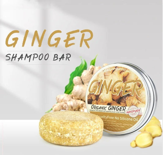Ginger Shampoo Soap Anti-dandruff Refreshing