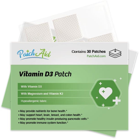 Vitamin D3 with K2 Vitamin Patch