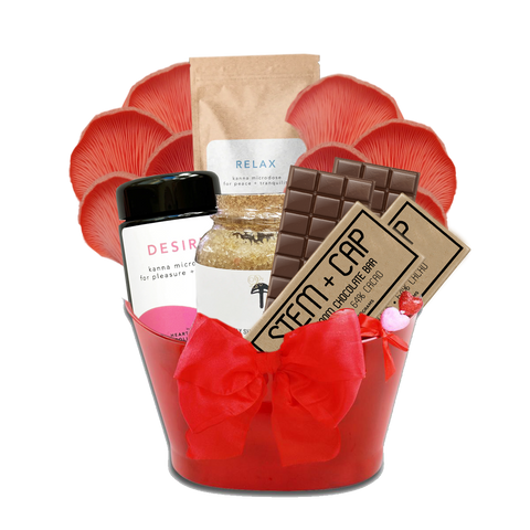 Valentines Day Gift Basket by CULTUREShrooms