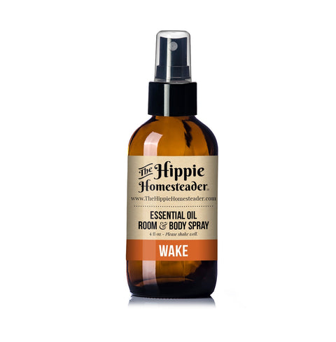 WAKE Room & Body Spray by The Hippie Homesteader, LLC