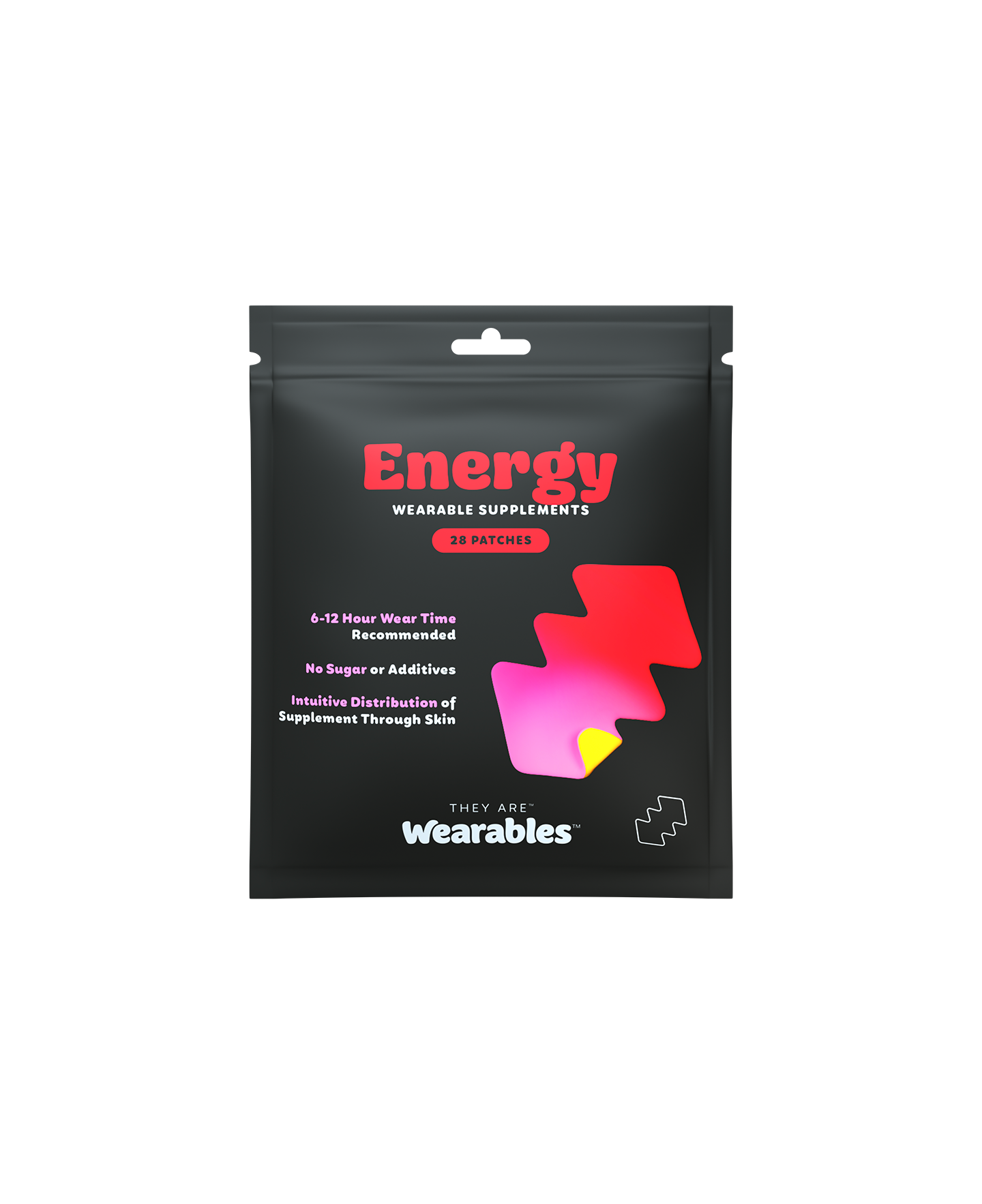 Energy Supplement Patches by They Are Wearables