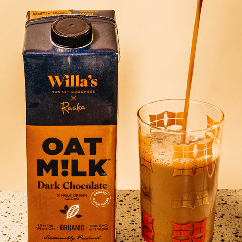 Holiday Hot Chocolate Oat Milk Bundle by Raaka Chocolate