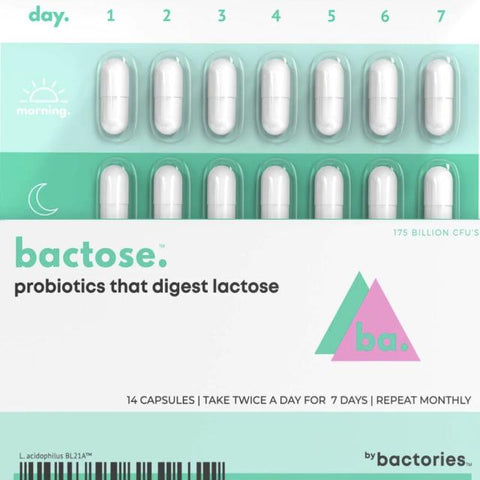 Lactose Digesting Probiotics, Supports Lactose Intolerance, L. acidophilus BL21A, 175B CFUs, 7-Day Pack - LoveMore