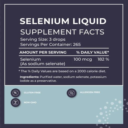 Liquid Selenium Supplement, 2 fl. oz - LoveMore