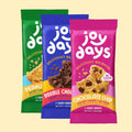 Variety Pack, 6 Pack Per Box, Chocolate Chip, Double Chocolate, and Peanut Butter Cookies. NET WT 240G (9.8 Oz) - LoveMore