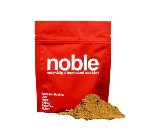 Noble Organs Complex - Five Bovine Organs, Nutritional Powder, 3.15oz Bag - LoveMore